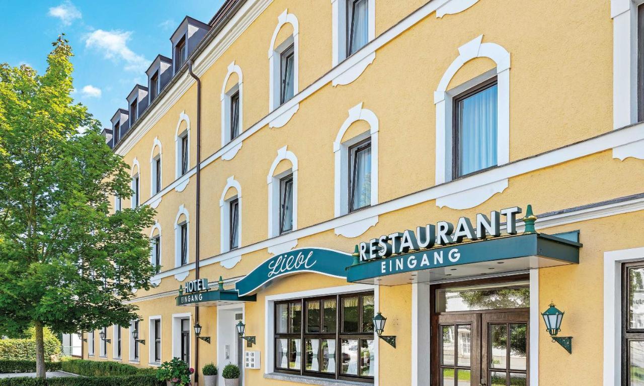 Hotel Liebl Plattling Bagian luar foto